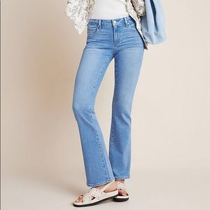 Paige Manhattan Mid-Rise Bootcut Jeans